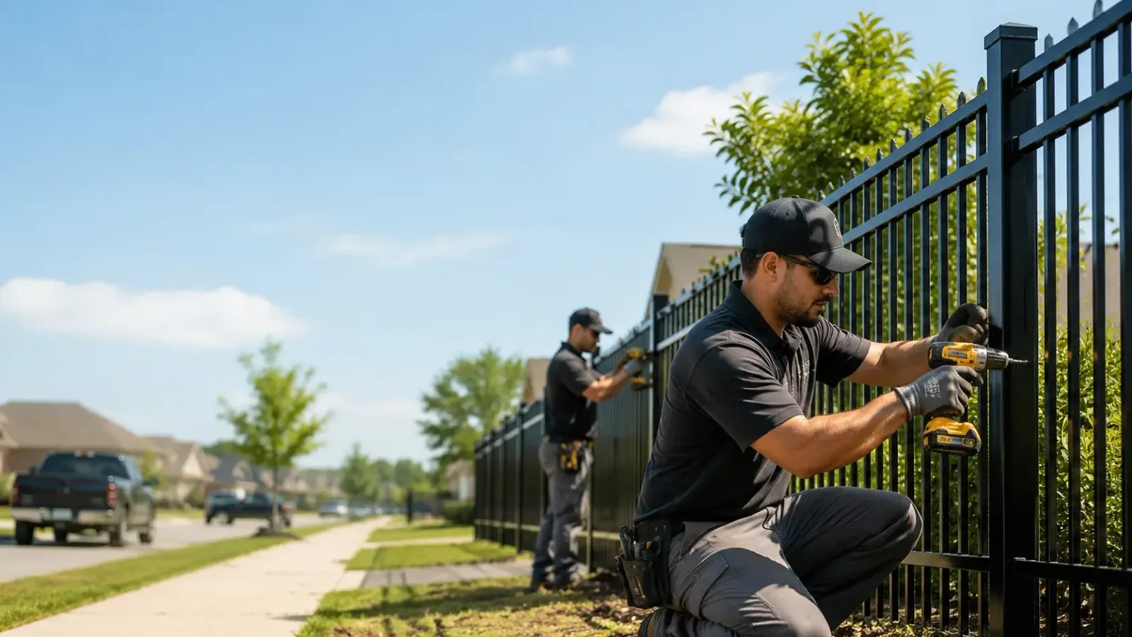 Metal Fence Installation in Bardolph, IL